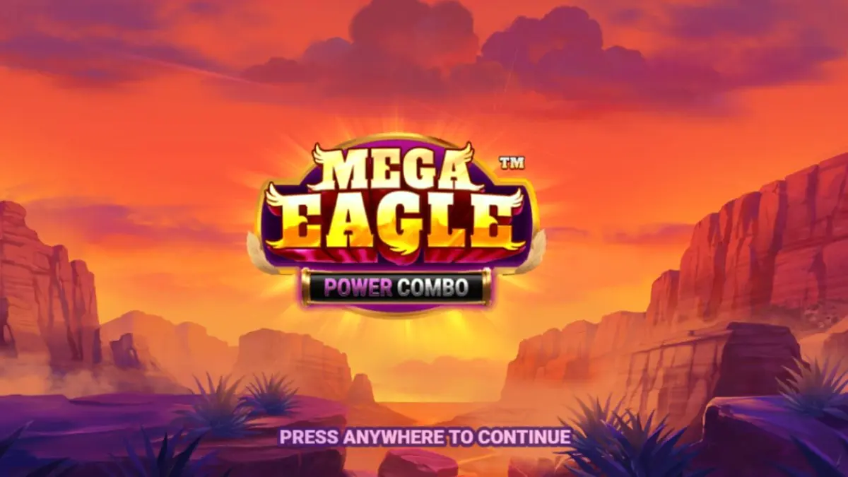 Pemandangan alam liar Amerika Utara dengan simbol elang megah di slot Mega Eagle Power Combo